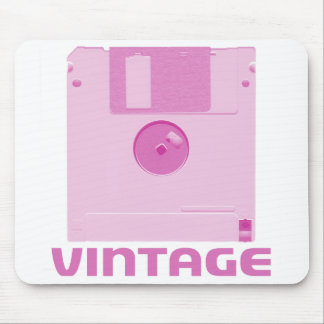 Vintages schlaffes rosa Mousepad