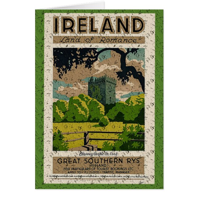 Vintages Schloss Blarney (Vorne)