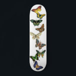 Vintages Schmetterlingsmuster für sie Skateboard<br><div class="desc">Dieses Design kann personalisiert werden, indem Sie die Option Anpassen auswählen, um Text hinzuzufügen oder andere Änderungen vorzunehmen. Wenn dieses Produkt die Möglichkeit hat, das Design auf einen anderen Gegenstand zu übertragen, stellen Sie bitte sicher, dass das Design bei Bedarf angepasst wird. Kontaktieren Sie mich unter colorflowcreations@gmail.com , wenn Sie...</div>