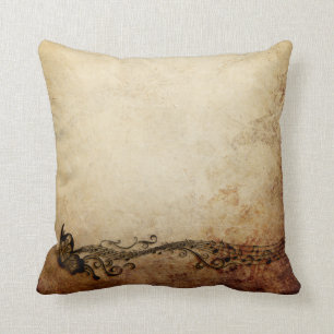 Vintages Schmetterlingthrow-Kissen Kissen