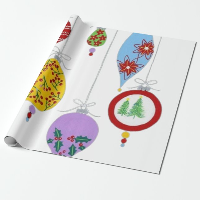 Vintages Schmuckpapier Geschenkpapier (Ungerollt)