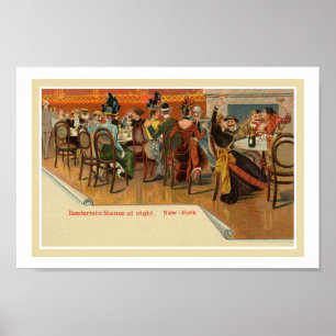 Vintages Schönheitsepoche New- Poster