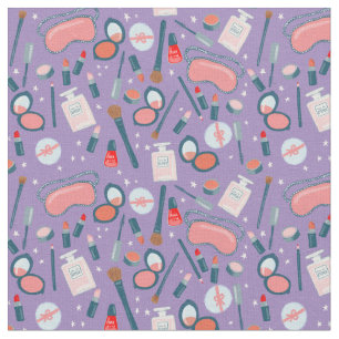 Vintages Schönheitspflegemuster Stoff