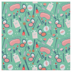 Vintages Schönheitspflegemuster Stoff