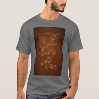 Vintages Schürze-Patent 1918 T-Shirt