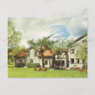 Vintages Schweden, Jugendherberge, Sigtuna Postkarte