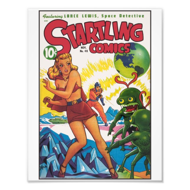 Vintages Sci-Fi, 1947 Fotodruck (Vorne)