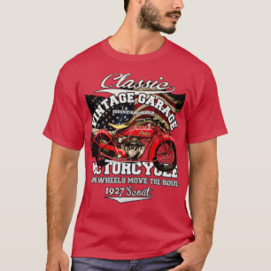 Vintages Scout-Motorrad 1927 T-Shirt