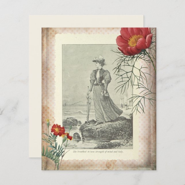 Vintages Scrapbook (Vorne/Hinten)