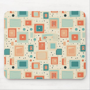 Vintages Scrapbook-Muster (2) Mousepad