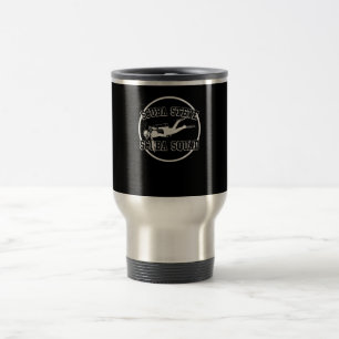 Vintages Scuba Steve Scuba Squad Diving Geschenk Reisebecher