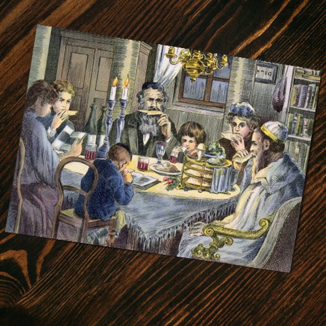 Vintages Seder Karte (Von Creator hochgeladen)