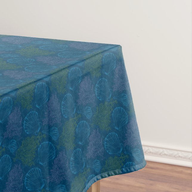 Vintages Seemuster Tischdecke (Beispiel)