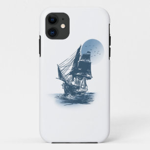 Vintages Segelschiff - Farbe wählen Case-Mate iPhone Hülle