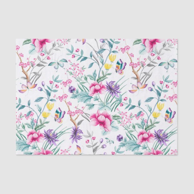 Vintages Seidenpapier (Vorderseite)