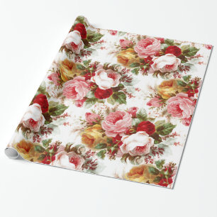 Vintages Shabby Chic Hochzeitsbrot Geschenkpapier