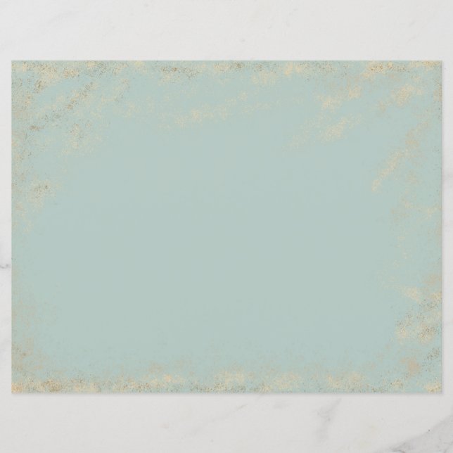 Vintages Shabby Chic Scrapbook Paper, Blumenpapier (Vorderseite)