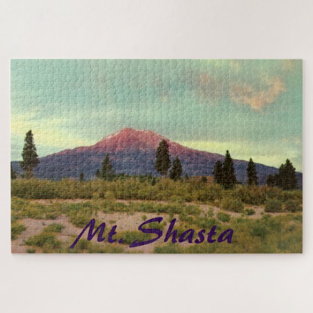 Vintages Shasta großes Puzzle (Horizontal)