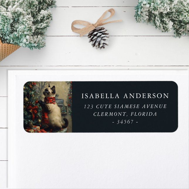 Vintages Siamesisches Weihnachtskartett (Von Creator hochgeladen)