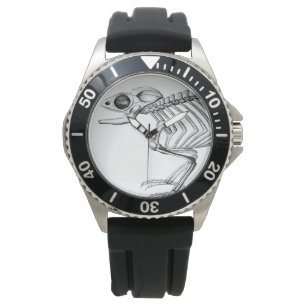 Vintages Skelett Armbanduhr