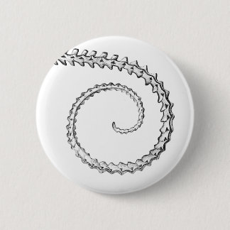 Vintages Skelett Button