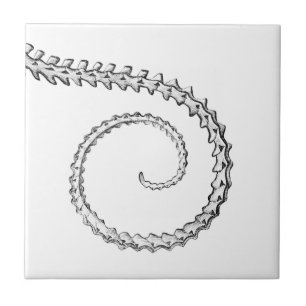 Vintages Skelett Fliese