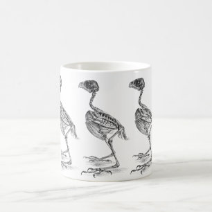 Vintages Skelett Kaffeetasse