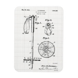 Vintages Skipolster-Patent Magnet