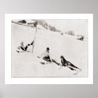 Vintages Skizentrum, Spaß im Schnee