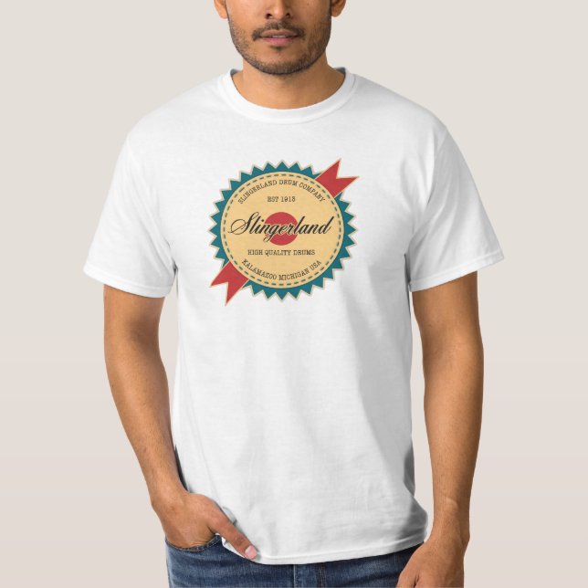 Vintages Slingerland T-Shirt (Vorderseite)