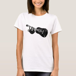 Vintages Slothgitarrent-stück T-Shirt
