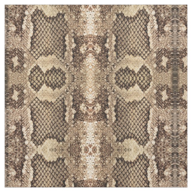 Vintages Snakeskin-Muster Stoff (Muster)
