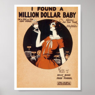 Vintages Songsheet 1900's-1920's Poster