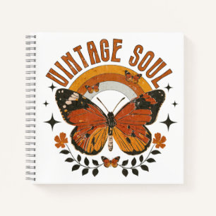 Vintages Soul Butterfly Journal Notizbuch