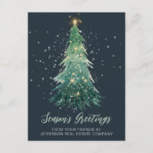Vintages Sparkling Weihnachtsbaumunternehmen