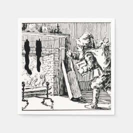 Vintages Spielzeugpapier Napkins Serviette