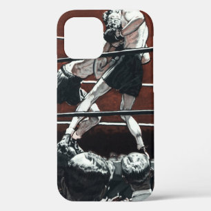 Vintages Sportboxen, Boxerkampf am Ring title_seo2