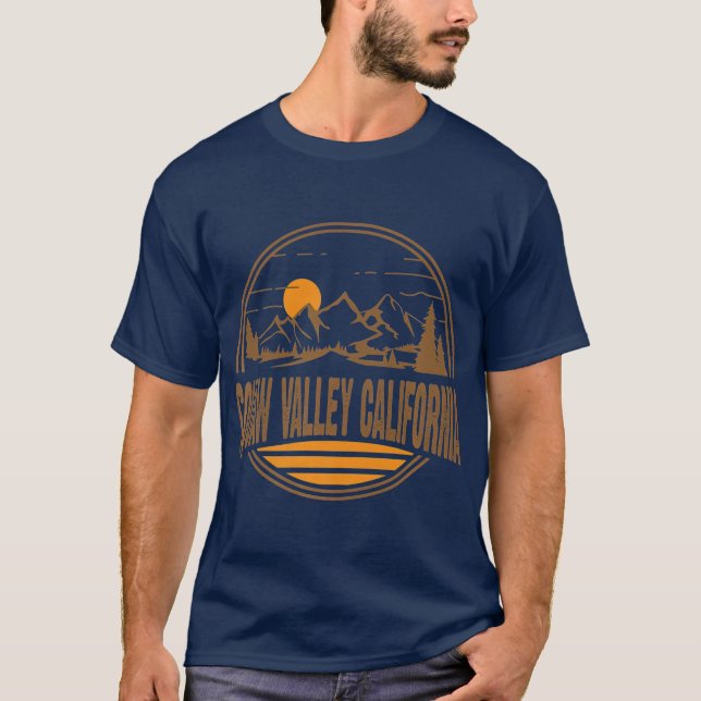 Vintages Squaw Valley T-Shirt (Vorderseite)