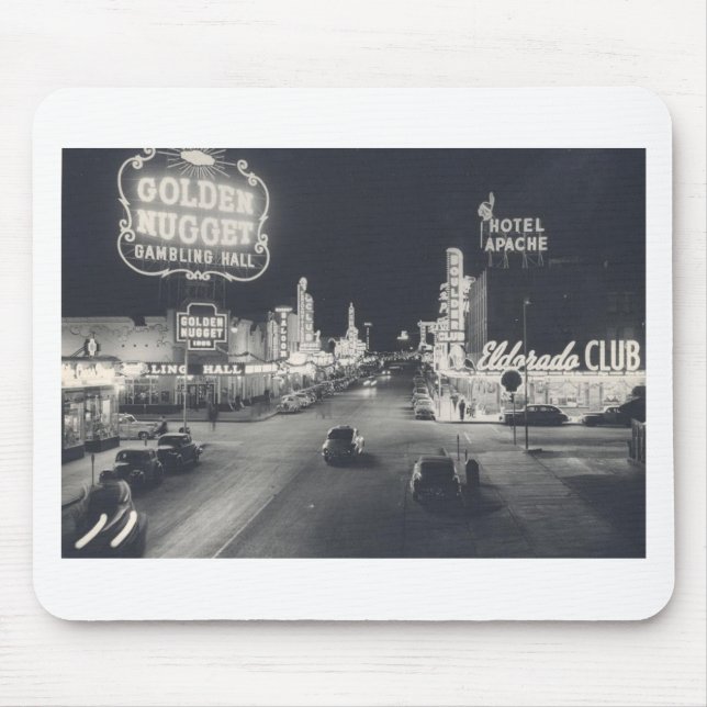 Vintages Stadtzentrum Las Vegas Mousepad (Vorne)
