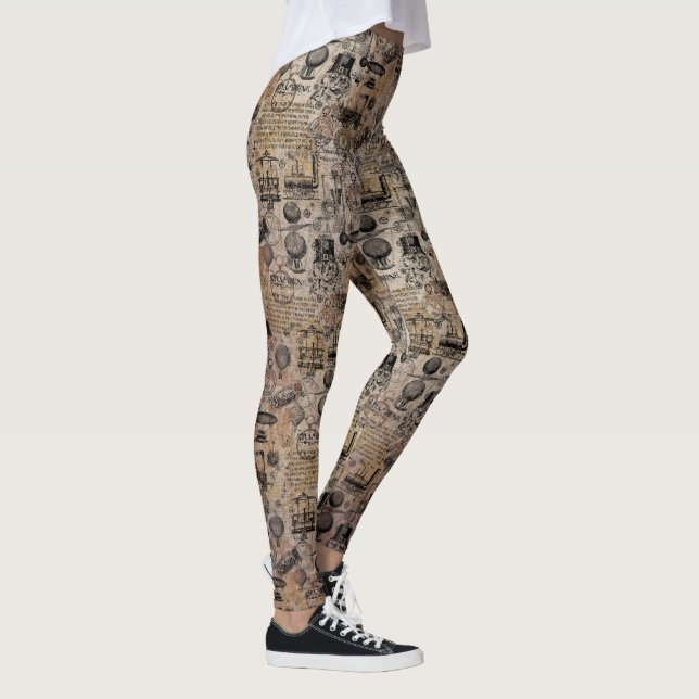 Vintages Steampunk Leggings (Rechts)