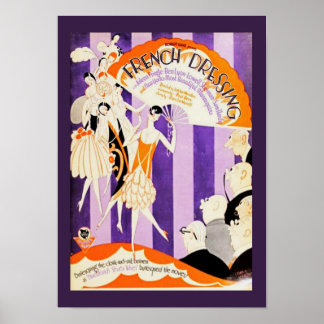 Vintages Stille Filmplakat Poster