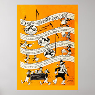 Vintages stiller Film-Plakat Poster