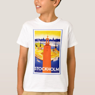 Vintages Stockholm Schweden T-Shirt