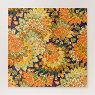 Vintages Stoffmuster: nahe Textur.