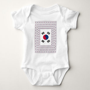 Vintages Südkorea Baby Strampler