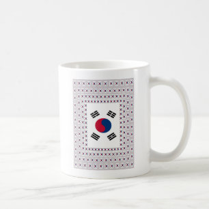 Vintages Südkorea Kaffeetasse