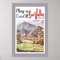 Vintages Sun Valley Golf Sports Travel Retro
