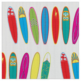 Vintages Surfbrett-Gewohnheits-Gewebe Stoff