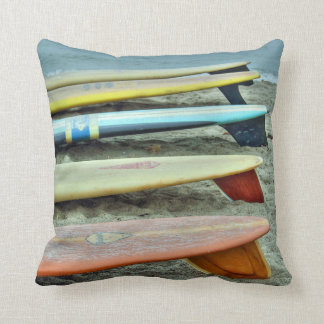 Vintages Surfbrettthrow-Kissen Kissen