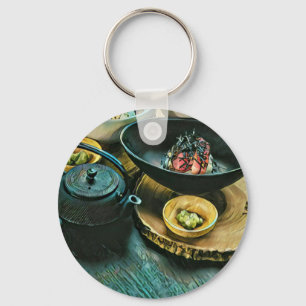 Vintages Sushi-Geschenk Schlüsselanhänger